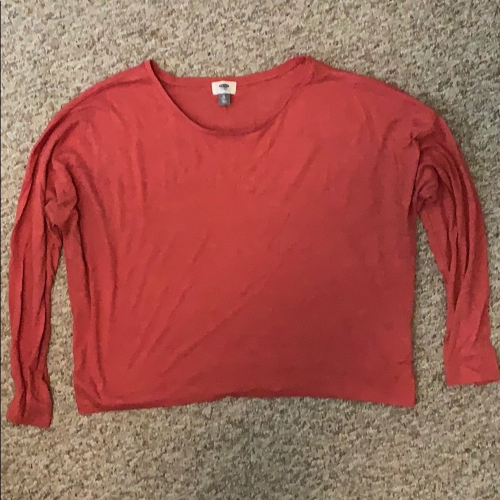 Soft coral sweater